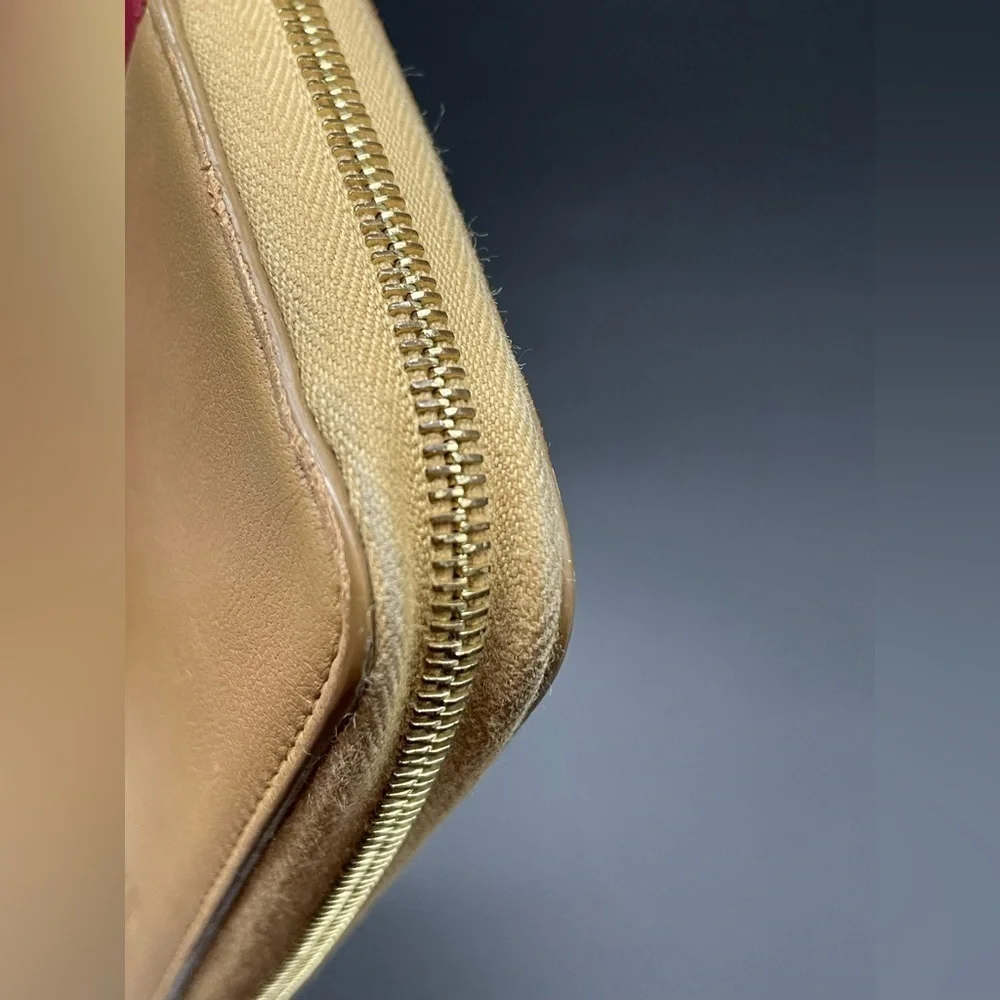 Celine Bicolor Long Zip-Around Wallet